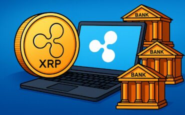 A_2D_digital_illustration_features_Ripple_(XRP)_cr ما هي عملة الريبل XRP ولماذا تختلف عن غيرها من العملات؟