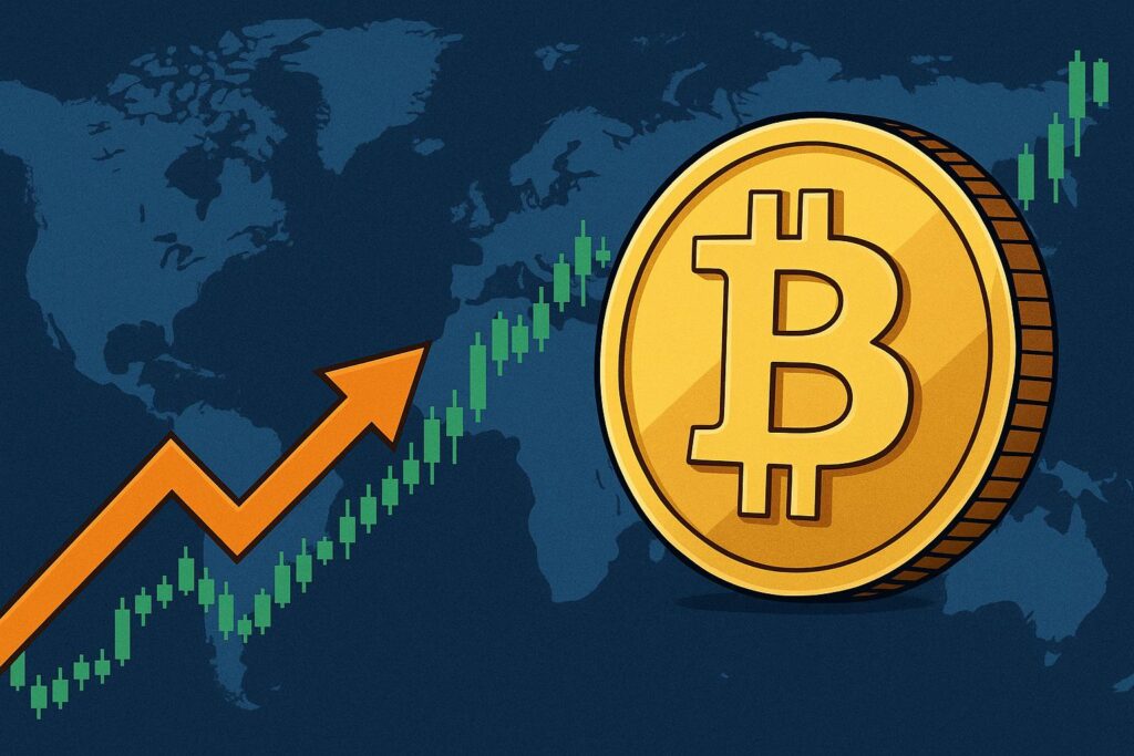 سعر البيتكوين يشهد ارتفاعًا مع تزايد السيولة العالمية