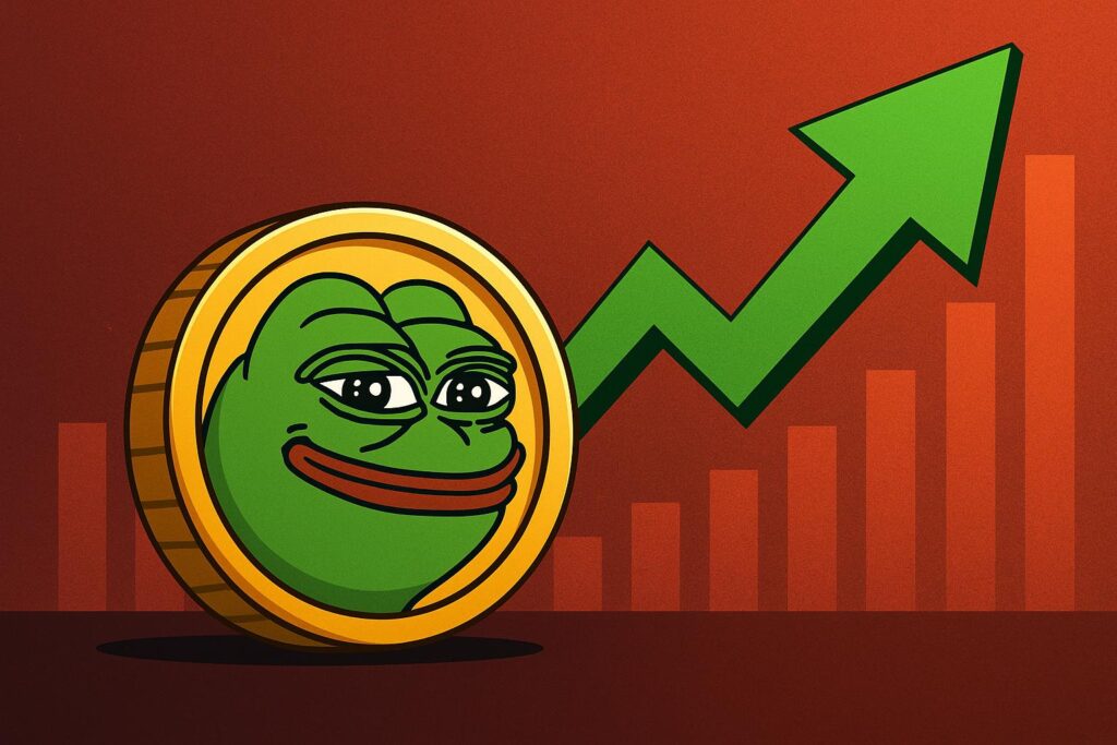 عملة PEPE تشهد ارتفاعًا بنسبة 43%