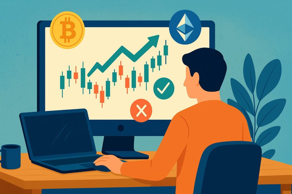 دليل تداول الكريبتو للمبتدئين