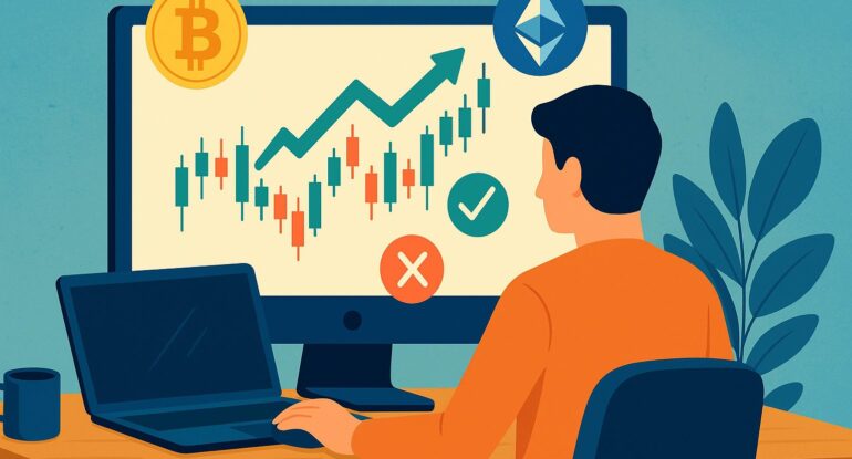article_09_crypto_trading_guide دليل تداول الكريبتو للمبتدئين