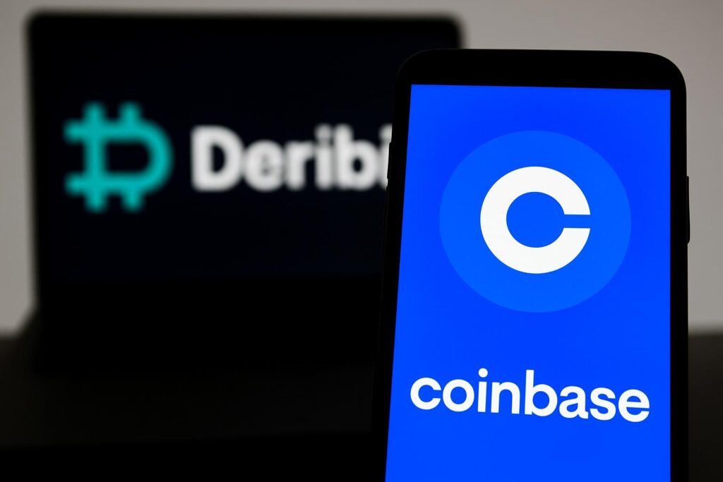 كوينبيس تستحوذ على Deribit بـ2.9 مليار دولار