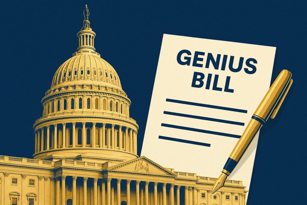 قانون GENIUS الأمريكي يهدد العملات المستقرة