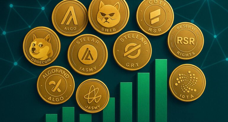 article_cheap_coins_v2 أفضل 10 عملات رقمية رخيصة لها مستقبل واعد في 2025