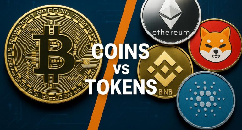 article_coins_vs_tokens ما هو الفرق بين العملات والرموز (Coins vs Tokens)?