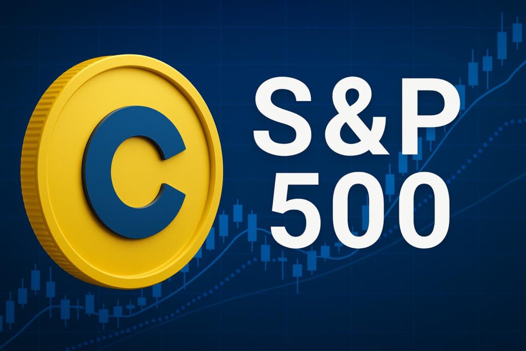 كوينبيس تنضم رسميًا إلى مؤشر S&P 500