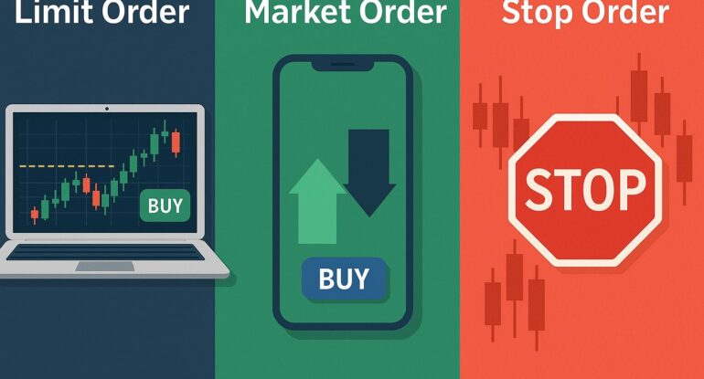 article_trading_orders أنواع الأوامر في منصات التداول (Limit - Market - Stop)