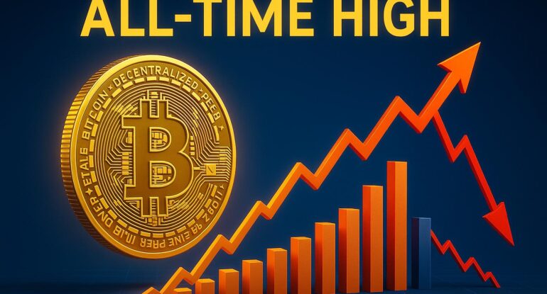 bitcoin_alltimehigh_tadawulcrypto البيتكوين يسجل قمة تاريخية ويتراجع بسبب ترامب