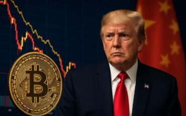 bitcoin_drop_trump_china هبوط البيتكوين بسبب تصعيد ترامب ضد الصين
