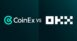CoinEx مقابل OKX