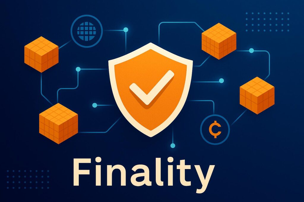 شرح مفهوم Finality في شبكات البلوكتشين