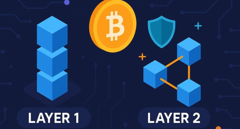 layer1_vs_layer2_blockchains دليلك لفهم سلاسل الطبقة الأولى والثانية في الكريبتو