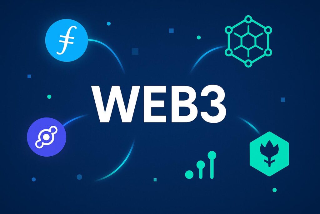 أفضل مشاريع Web3 في 2025: صعود الإنترنت اللامركزي