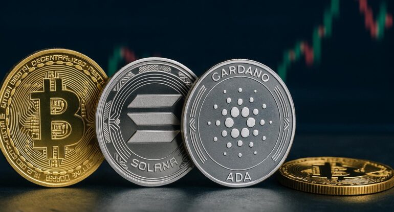 solana_cardano_vs_btc Solana وCardano