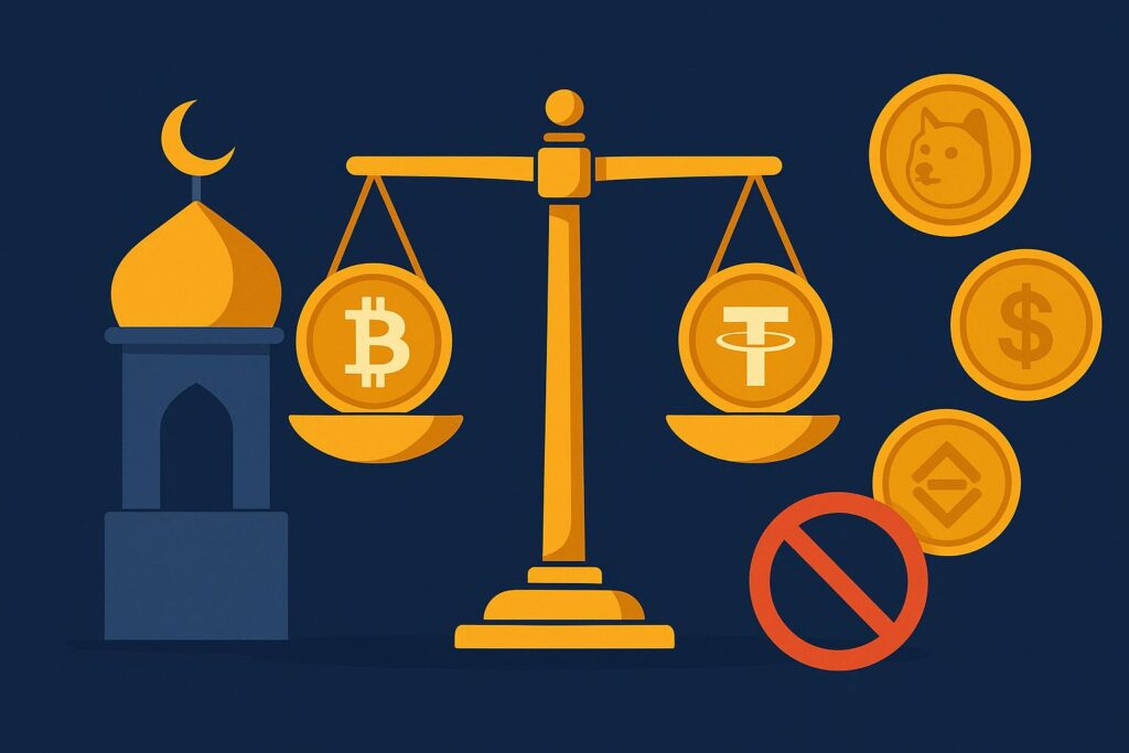 هل العملات الرقمية حلال أم حرام؟ مقارنة شاملة